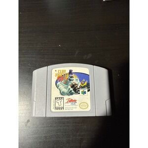 ClayFighter 63 1/3 Nintendo 64 N64 Interplay NUS-006 USA Authentic Cartridge